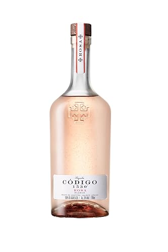 CODIGO 1530 Rosa Tequila, rosa Tequila, frische Aromen von rotem Wein und Blumen, leichtes florales Bouquet, für gemütliche Abende, 35 Prozent Vol., 1 x 0,7 l CODIGO 1530 Rosa Tequila, rosa Tequila, frische Aromen von rotem Wein und Blumen, leichtes florales Bouquet, für gemütliche Abende, 35 Prozent Vol., 1 x 0,7 l von CODIGO 1530