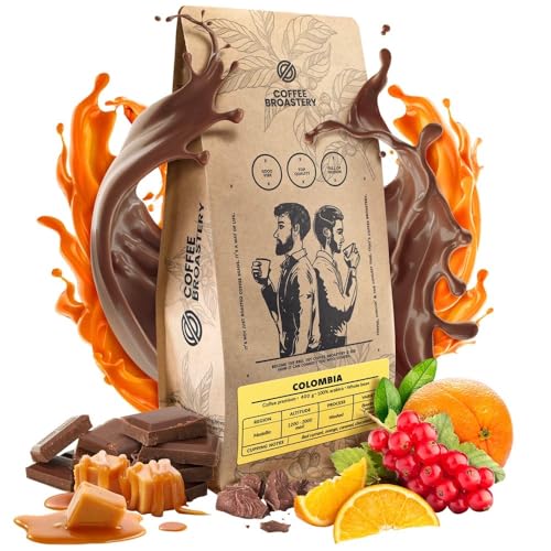 Coffee Broastery Bohnenkaffee Colombia Medellin Premium 400g 0,4kg | Kolumbianischer Spezialitätenkaffee | Kolumbien | Frisch Geröstet | Kraft Kaffeeröster Coffee Broastery Bohnenkaffee Colombia Medellin Premium 400g 0,4kg | Kolumbianischer Spezialitätenkaffee | Kolumbien | Frisch Geröstet | Kraft Kaffeeröster von COFFEE BROASTERY
