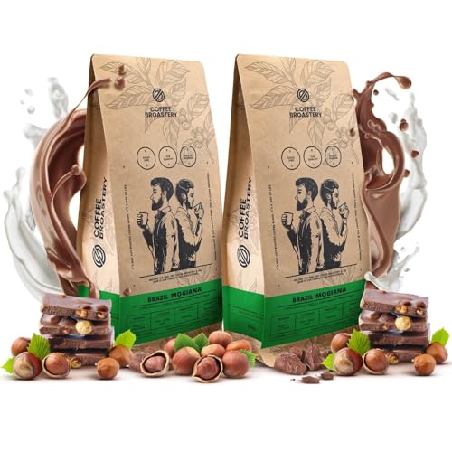 Coffee Broastery Kaffeebohnen Set 2x1kg 2000g | Brazil Mogiana | Brasilianischer Kaffee | Spezialitätenkaffee | Frisch Geröstet | Kunsthandwerkliche Kaffeerösterei Coffee Broastery Kaffeebohnen Set 2x1kg 2000g | Brazil Mogiana | Brasilianischer Kaffee | Spezialitätenkaffee | Frisch Geröstet | Kunsthandwerkliche Kaffeerösterei von COFFEE BROASTERY