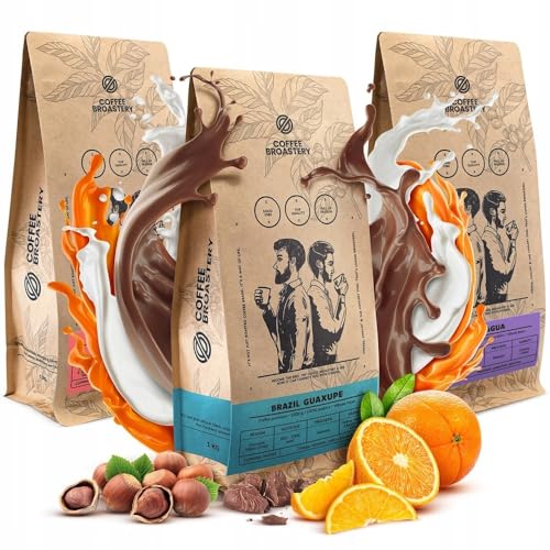 Coffee Broastery Kaffeebohnen Set 3x1kg 3000g | Costa Rica San Rafael | Nicaragua Colibrí Azul | Brazil Guaxupe | Spezialitätenkaffee | Frisch Geröstet Coffee Broastery Kaffeebohnen Set 3x1kg 3000g | Costa Rica San Rafael | Nicaragua Colibrí Azul | Brazil Guaxupe | Spezialitätenkaffee | Frisch Geröstet von COFFEE BROASTERY