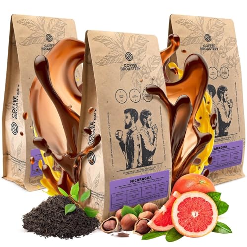 Coffee Broastery Kaffeebohnen Set 3x1kg 3000g | Nicaragua Colibrí Azul | Spezialitätenkaffee | Frisch Geröstet | Kunsthandwerkliche Kaffeerösterei Coffee Broastery Kaffeebohnen Set 3x1kg 3000g | Nicaragua Colibrí Azul | Spezialitätenkaffee | Frisch Geröstet | Kunsthandwerkliche Kaffeerösterei von COFFEE BROASTERY