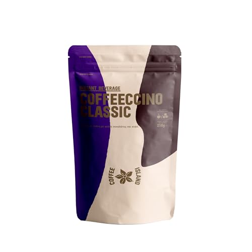 Coffee Island Coffeeccino Classic mit Schokoladen- und Kaffeegeschmack Vorgepackt 250g von COFFEE ISLAND