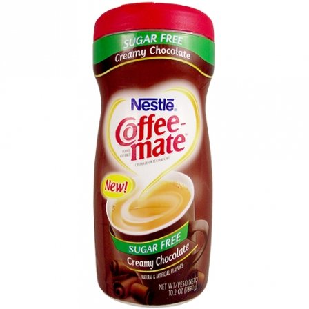 Nestle Coffee-Mate Sugar Free Creamy Chocolate 15 OZ (425.2g) [2 Pack] von COFFEE-MATE