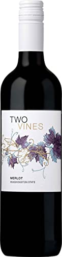 Columbia Crest Two Vines Merlot Washington State 2019 (1 x 0.75 l) von COLUMBIA CREST