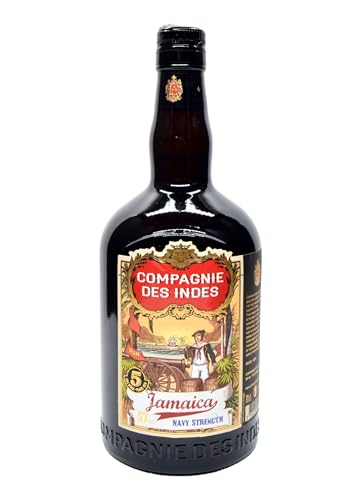 COMPAGNIE DES INDES Jamaica Navy Strength Rum 5 Jahre (1 x 0.7 l), 930 von COMPAGNIE DES INDES