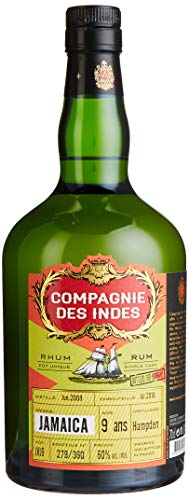 Compagnie des Indes JAMAICA Hampden Single Cask Rum 9 ans Rum (1 x 0.7 l) von COMPAGNIE DES INDES