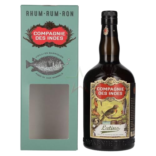 Compagnie des Indes Latino Rum 5 ans 40,00% 0,70 lt. Compagnie des Indes Latino Rum 5 ans 40,00% 0,70 lt. von COMPAGNIE DES INDES