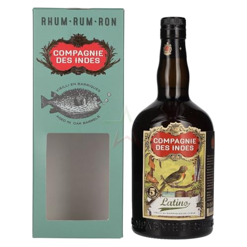 Compagnie des Indes Latino Rum 5 ans 40,00% 0,70 lt. von COMPAGNIE DES INDES