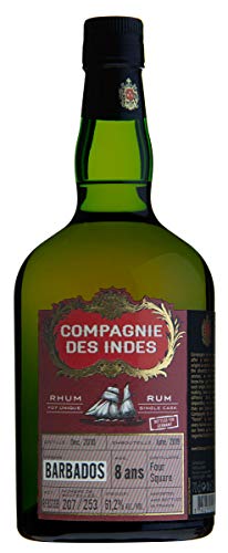 Compagnie des Indes Rum BARBADOS Foursquare 8 ans Cask Strength Single Cask (1 x 0.7 l) von COMPAGNIE DES INDES