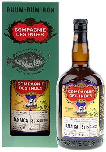 Compagnie des Indes Rum Jamaica, Clarendon Distillery | 8YO Cask Strength Single Cask Rum von COMPAGNIE DES INDES