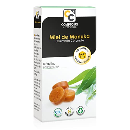 Comptoirs et Compagnies - Lutschtablette mit Manuka Honig IAA10+ und Eukalyptus - 22 g von COMPTOIRS ET COMPAGNIES