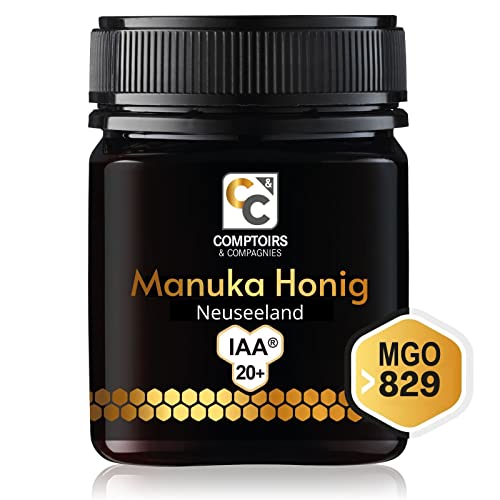 Comptoirs et Compagnies - Manuka Honig - MGO 829 - IAA20+ - Aus Neuseeland - 250g Comptoirs et Compagnies - Manuka Honig - MGO 829 - IAA20+ - Aus Neuseeland - 250g von COMPTOIRS ET COMPAGNIES