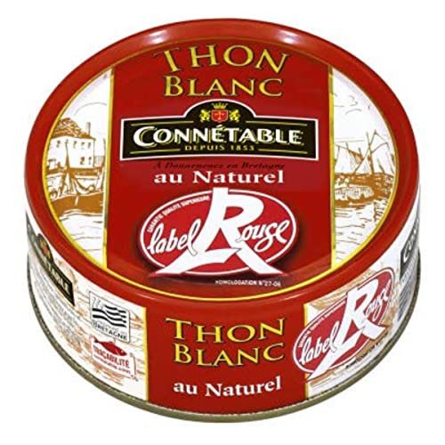 Connetable, Weißer Thunfisch Natur, Label Rouge, Füllmenge 160g / ATG 120g Connetable, Weißer Thunfisch Natur, Label Rouge, Füllmenge 160g / ATG 120g von CONNETABLE