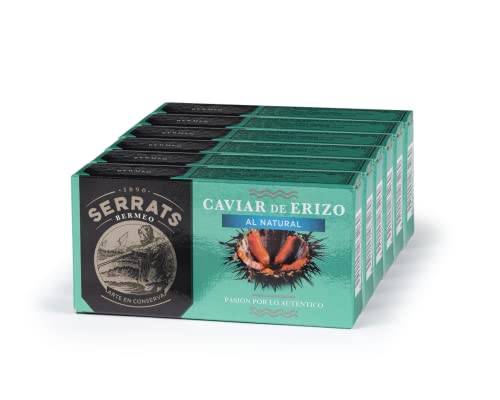 6 Einheiten - SERRATS - Seeigel naturbelassen 50g 6 Einheiten - SERRATS - Seeigel naturbelassen 50g von CONSERVAS SERRATS