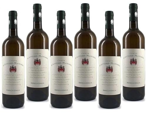 CONTE D'ATTIMIS MANIAGO RIBOLLA GIALLA 2023 DOC 75 CL 6 BOTTIGLIE von CONTE D'ATTIMIS MANIAGO