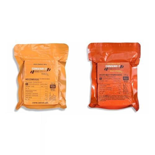 24x CONVAR-7 Notfallration Mahlzeiten - Notfallpaket - High Energy Bar 24x CONVAR-7 Notfallration Mahlzeiten - Notfallpaket - High Energy Bar von CONVAR