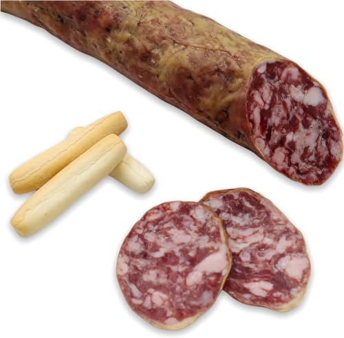 Corsevilla - Salchichon Iberico Bellota - Gourmet - Iberico - Iberico de Bellota - Iberico-Wurst - Glutenfrei - Laktosefrei - (ca. 500 Gramm) von CORSEVILLA