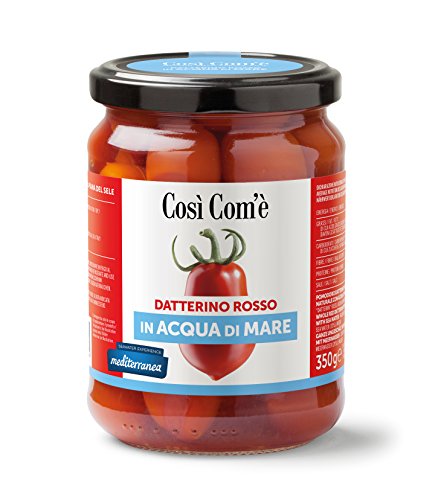 Così Comè Datterino Tomaten in Meerwasser sauce aus Italien 350g von COSI COM'E'
