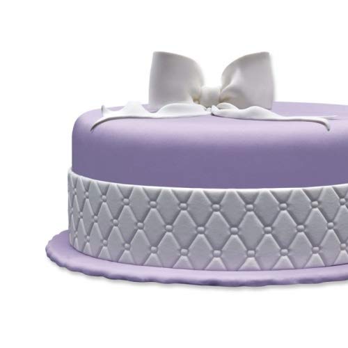 COXIMUS gebrauchsfertiger Fondantrand 1,25m x 5cm | Muster Raute | leckere Randdekoration für Torten, Cupcakes uvm. | COXIMUS "backen und mehr" COXIMUS gebrauchsfertiger Fondantrand 1,25m x 5cm | Muster Raute | leckere Randdekoration für Torten, Cupcakes uvm. | COXIMUS "backen und mehr" von Cake Company