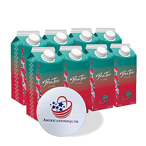 Capital Bra BraTee 8er Set Watermelon Wassermelone a 750ml - Eistee Ice Tea von COXZD