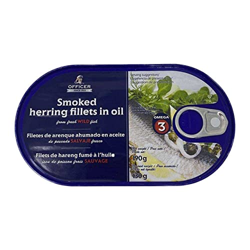 Officer, Geräucherte Heringsfilets 190g von COXZD
