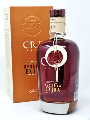 CR&F Aguardente Vinica Velha Reserva Extra 40% Brandy 0,7 Liter CR&F Aguardente Vinica Velha Reserva Extra 40% Brandy 0,7 Liter von CR&F