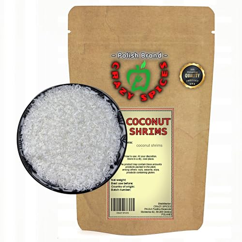 CRAZY SPICES Kokosraspeln fein 1 kg | Ungesüßte und ungeröstete Kokosflocken | Getrocknete Kokosnuss | Natürlich und rein | ohne Zusätze | ideal für Müsli, Desserts und Kuchen von CRAZY SPICES