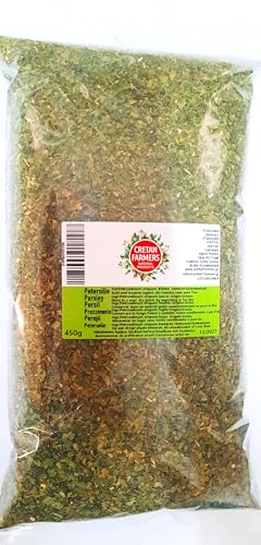 CRETAN FARMERS Parsley 450g Cretan parsley from our farm non GMO - Quality Extra Greek seasoning Mediterannean spice CRETAN FARMERS Parsley 450g Cretan parsley from our farm non GMO - Quality Extra Greek seasoning Mediterannean spice von CRETAN FARMERS