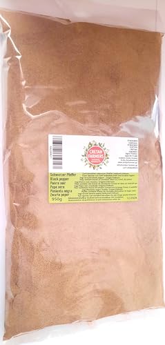 CRETAN FARMERS - Gemahlener schwarzer Pfeffer 950g - Black pepper - Ground black pepper - Pepper CRETAN FARMERS - Gemahlener schwarzer Pfeffer 950g - Black pepper - Ground black pepper - Pepper von CRETAN FARMERS