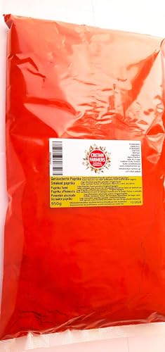 CRETAN FARMERS Smoked Paprika 950g smoked sweet paprika Smoked peppers powder grated paprika Quality extra Powder extra fine naturally CRETAN FARMERS Smoked Paprika 950g smoked sweet paprika Smoked peppers powder grated paprika Quality extra Powder extra fine naturally von CRETAN FARMERS