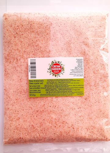 CRETAN FARMERS - Rosa Salz 950g - Bergsalz - Finesalt CRETAN FARMERS - Rosa Salz 950g - Bergsalz - Finesalt von CRETAN FARMERS