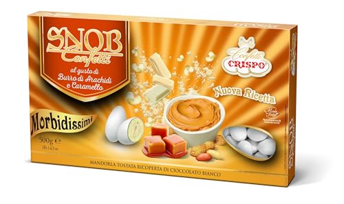 CRISPO SNOB Erdnussbutter und Karamell 500 g von CRISPO