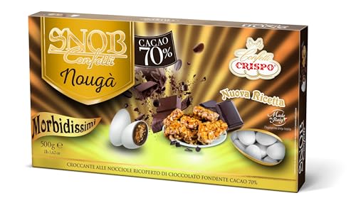 Crisp Confetti Snob Nougà - weiß 2 Kg von CRISPO