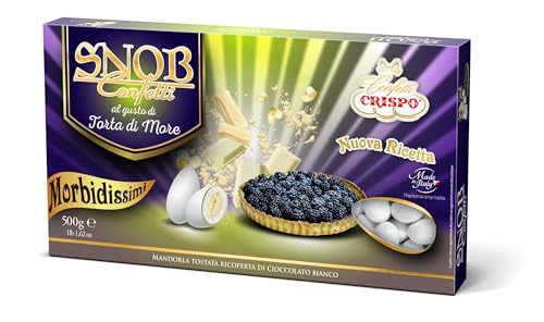 Crisp Konfetti Snob Kuchen von More - Farbe Weiß 500 G von CRISPO