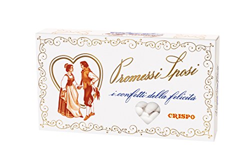 CONFETTI CRISPO | Mandorla Classica | PROMESSI SPOSI | Bianco | 1 Kg von CRISPO