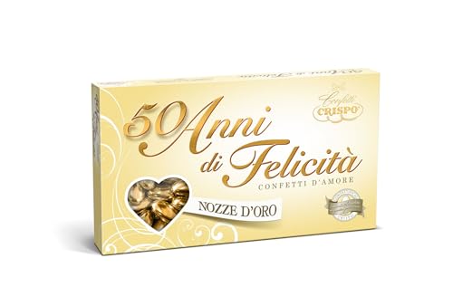 Rocard - Konfekt für 50 Jahre Freude, Goldhochzeit, 500 g Rocard - Konfekt für 50 Jahre Freude, Goldhochzeit, 500 g von CRISPO