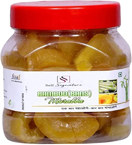 CROV Selbstgemachter Bambus-Murabba, hilft dabei, die Höhe des Wachstums zu erhöhen, Bambus-Shoots, Murabba, gut für Gesundheitsverbote, Ka Murabba, 500 g/m² Packung CROV Selbstgemachter Bambus-Murabba, hilft dabei, die Höhe des Wachstums zu erhöhen, Bambus-Shoots, Murabba, gut für Gesundheitsverbote, Ka Murabba, 500 g/m² Packung von CROV