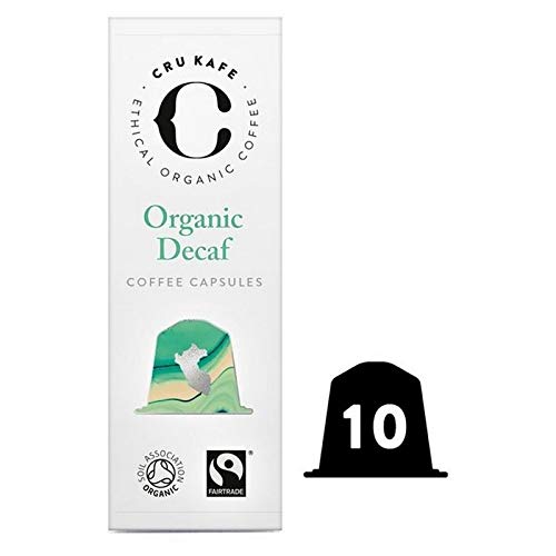 CRU Kafe Organic Decaf Single Origin Peruvian Nespresso Compatible Capsules 10 per pack von CRU Kafe