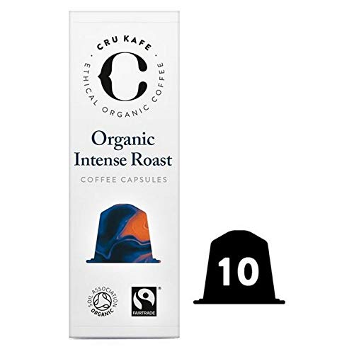 CRU Kafe Organic Intense Nespresso Compatible Coffee Capsules 10 per pack von CRU Kafe