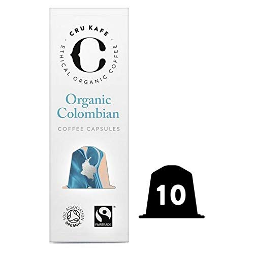 CRU Kafe Organic Single Origin Colombian Nespresso Compatible Capsules 10 per pack von CRU Kafe