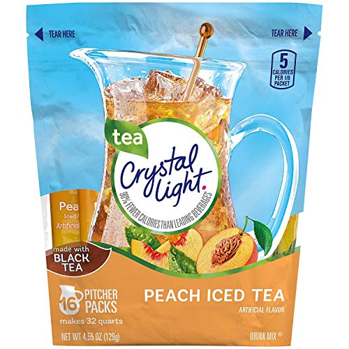 Crystal Light Tea Sticks, Peach, 16 Count/32 Quarts von Crystal Light