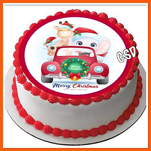 Tortenaufleger Weihnachten 09, Zuckerpapier Tortenbild, Fototorte, Weihnachten Tortenaufleger Weihnachten 09, Zuckerpapier Tortenbild, Fototorte, Weihnachten von CSD