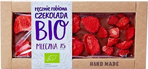 MILCHSCHOKOLADE MIT ERDBEEREN BIO 53 g - CUKIERNIA STAROPOLSKA MILCHSCHOKOLADE MIT ERDBEEREN BIO 53 g - CUKIERNIA STAROPOLSKA von CUKIERNIA STAROPOLSKA