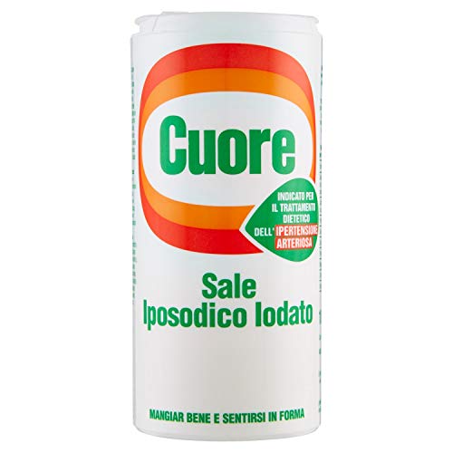 CUORE Sale Iposodico Iodato Salz Italian Jodsalz Jod 180 g Italienisch von Cuore