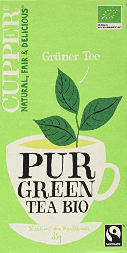 Cupper Grüner Tee, 4er Pack (4 x 35 g) von CUPPER