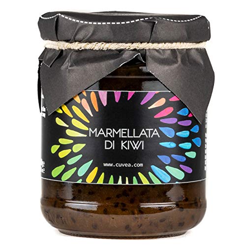 Cuvea - Kiwi Marmelade aus Ligurien, Italien 230 g - Kiwi Konfitüre mit Unbehandelte Kiwis für Veganer geeignet von CUVEA