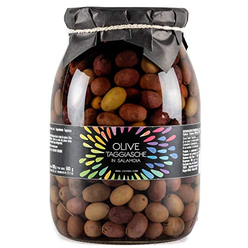 Taggiasca Oliven Cuvea in salklaze, 1000g von CUVEA