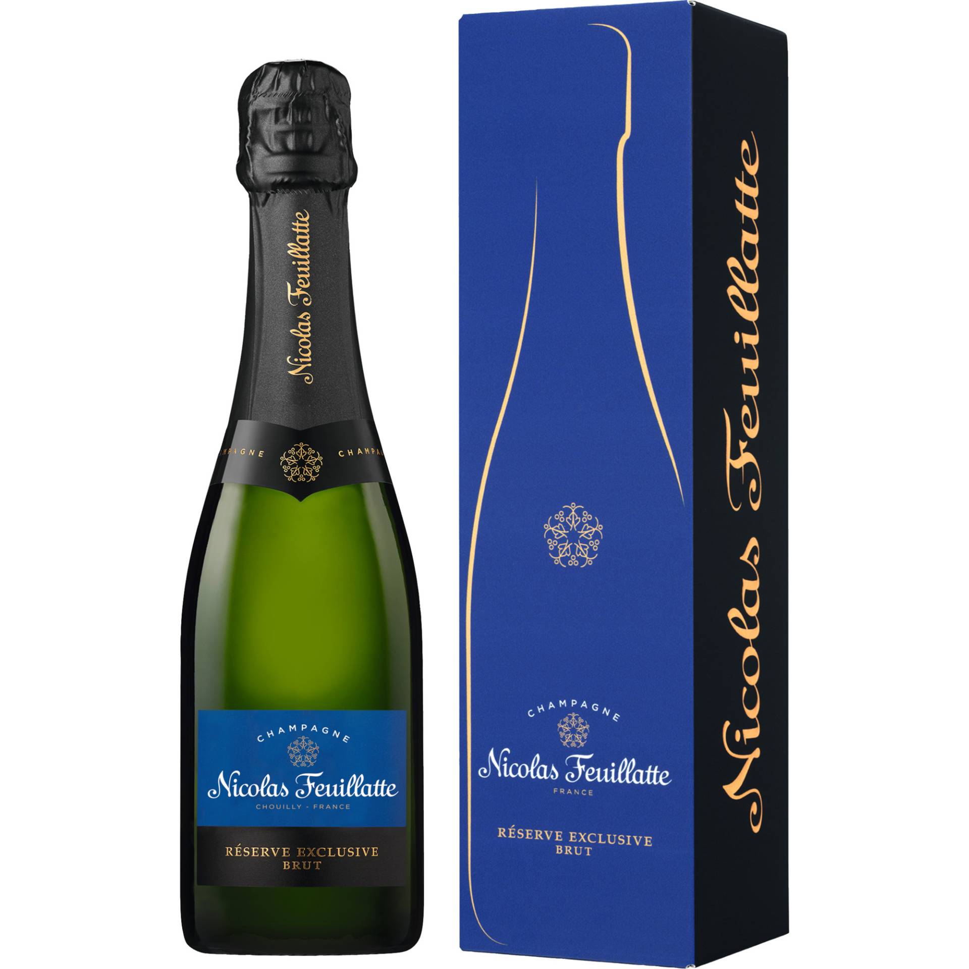 Champagne Nicolas Feuillatte Réserve Exclusive, Brut, Champagne AC, 0,375L, Champagne, Schaumwein Champagne Nicolas Feuillatte Réserve Exclusive, Brut, Champagne AC, 0,375L, Champagne, Schaumwein von CV-Champagne Nicolas Feulliatte - à Chouilly, 51200 Epernay, France