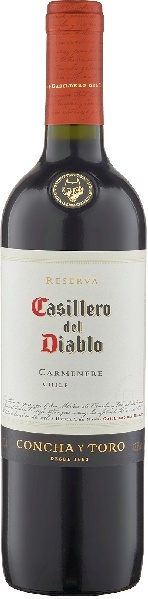 CYT Casillero del Diablo Carmenere Jg. 2021 Cuvee aus Carmenere, Cabernet Sauvignon von CYT