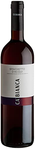 Ca Bianca Brachetto DOCG Piemont edler süßer Rotwein Del Piemonte süß (1 x 0.75 l) von Ca'Bianca